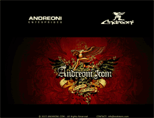 Tablet Screenshot of andreoni.com